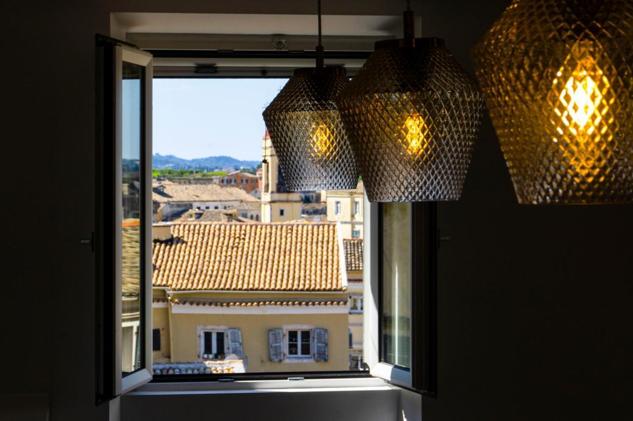 The Heritage Penthouse! Old City Centre Corfu  Exteriör bild