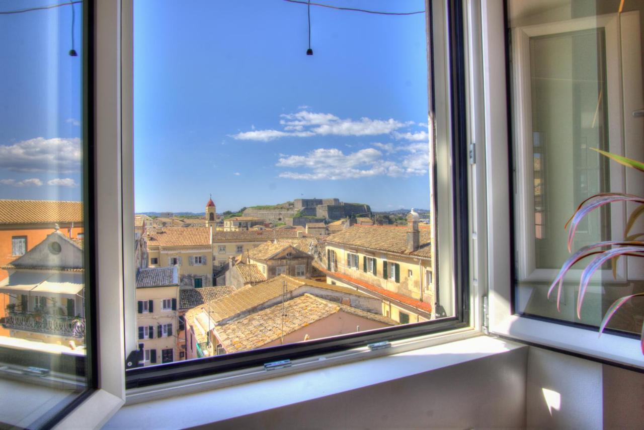 The Heritage Penthouse! Old City Centre Corfu  Exteriör bild