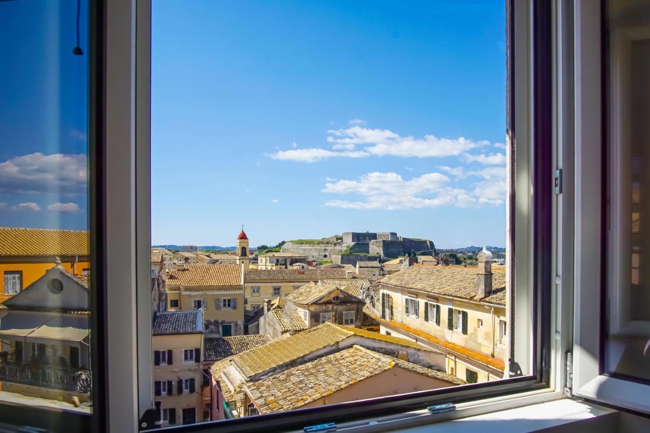 The Heritage Penthouse! Old City Centre Corfu  Exteriör bild