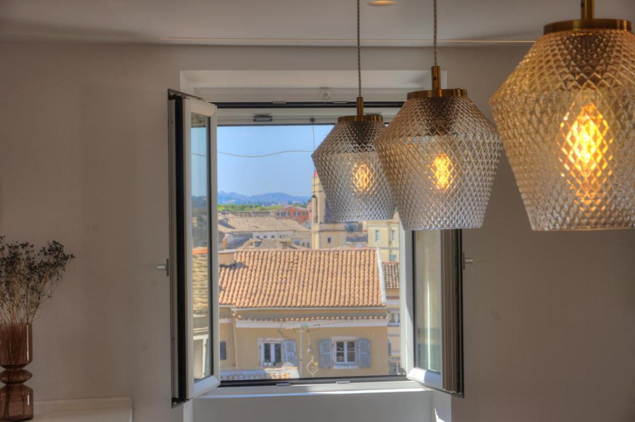 The Heritage Penthouse! Old City Centre Corfu  Exteriör bild