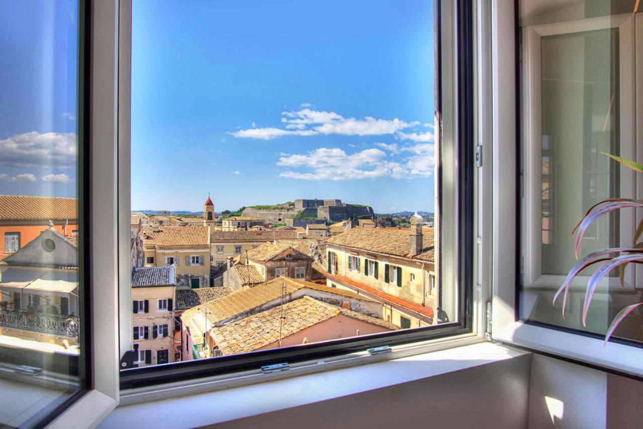The Heritage Penthouse! Old City Centre Corfu  Exteriör bild